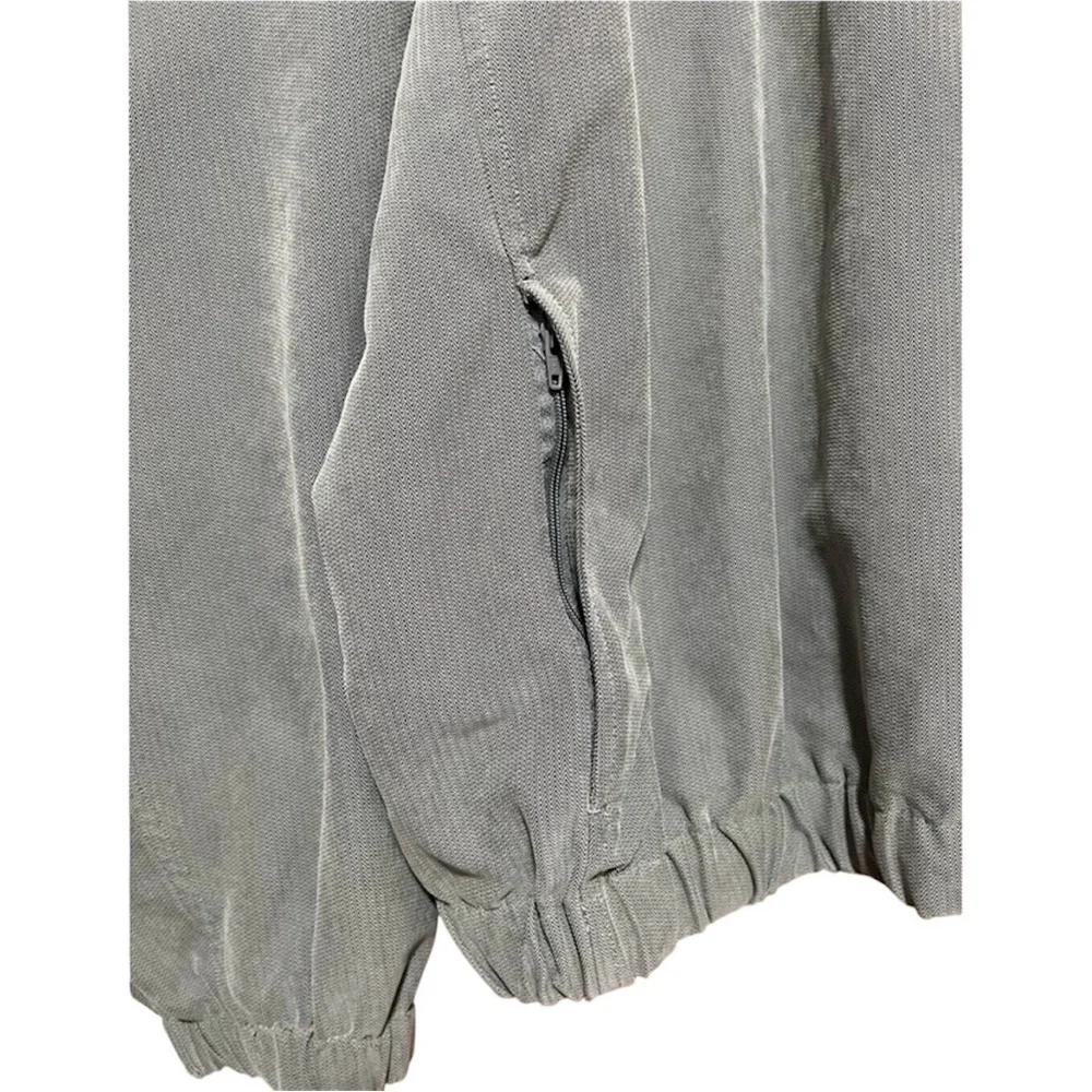 Walter Hagen Grey Windbreaker/Rain Jacket Size XL